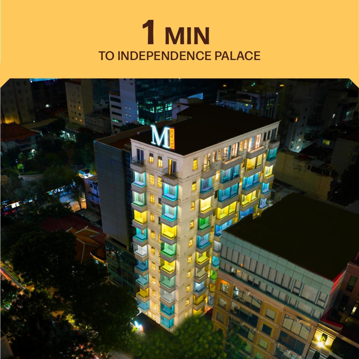 M Village Hotel Tao Dan Park مدينة هوشي منه المظهر الخارجي الصورة